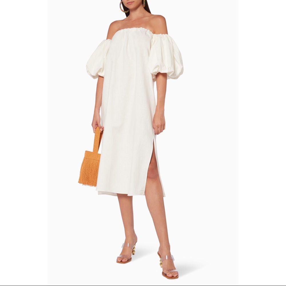 Piece of White darcia off shoulder dress